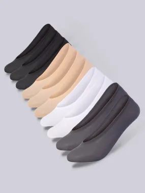 10pairs Plain Invisible Socks