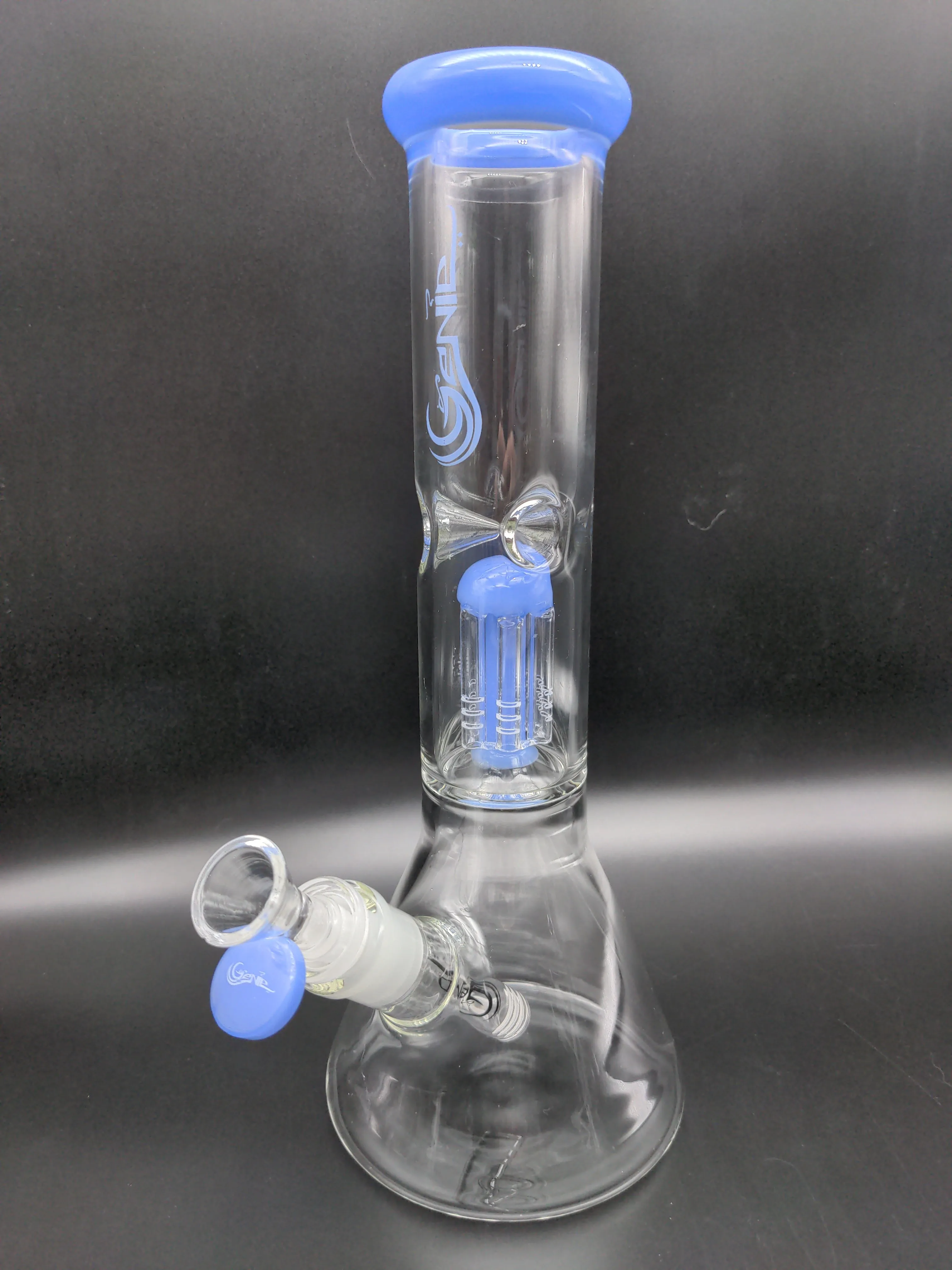 12 Genie Beaker w/ Tree Perc Bong