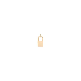 14k Midi Bitty Padlock Charm