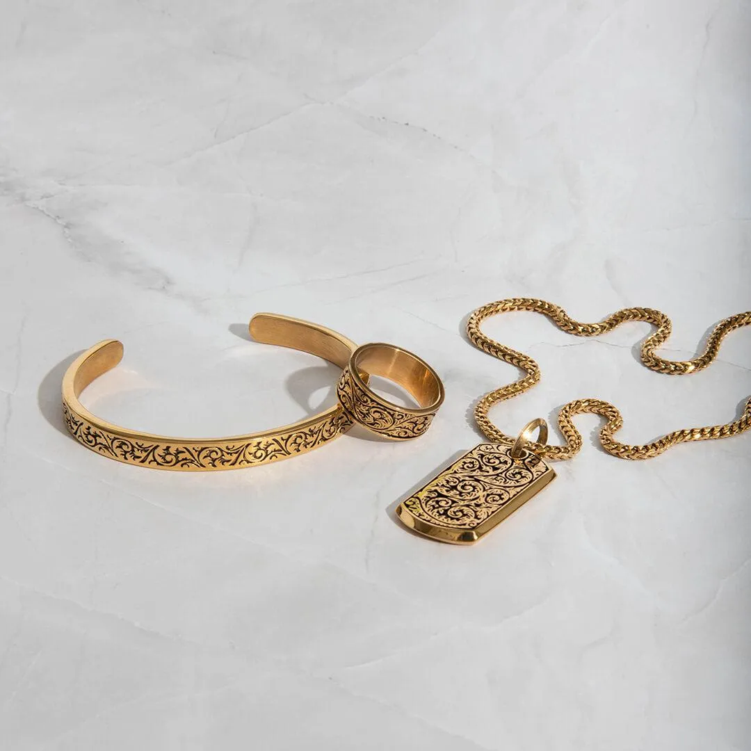 Acanthus Cuff - Gold