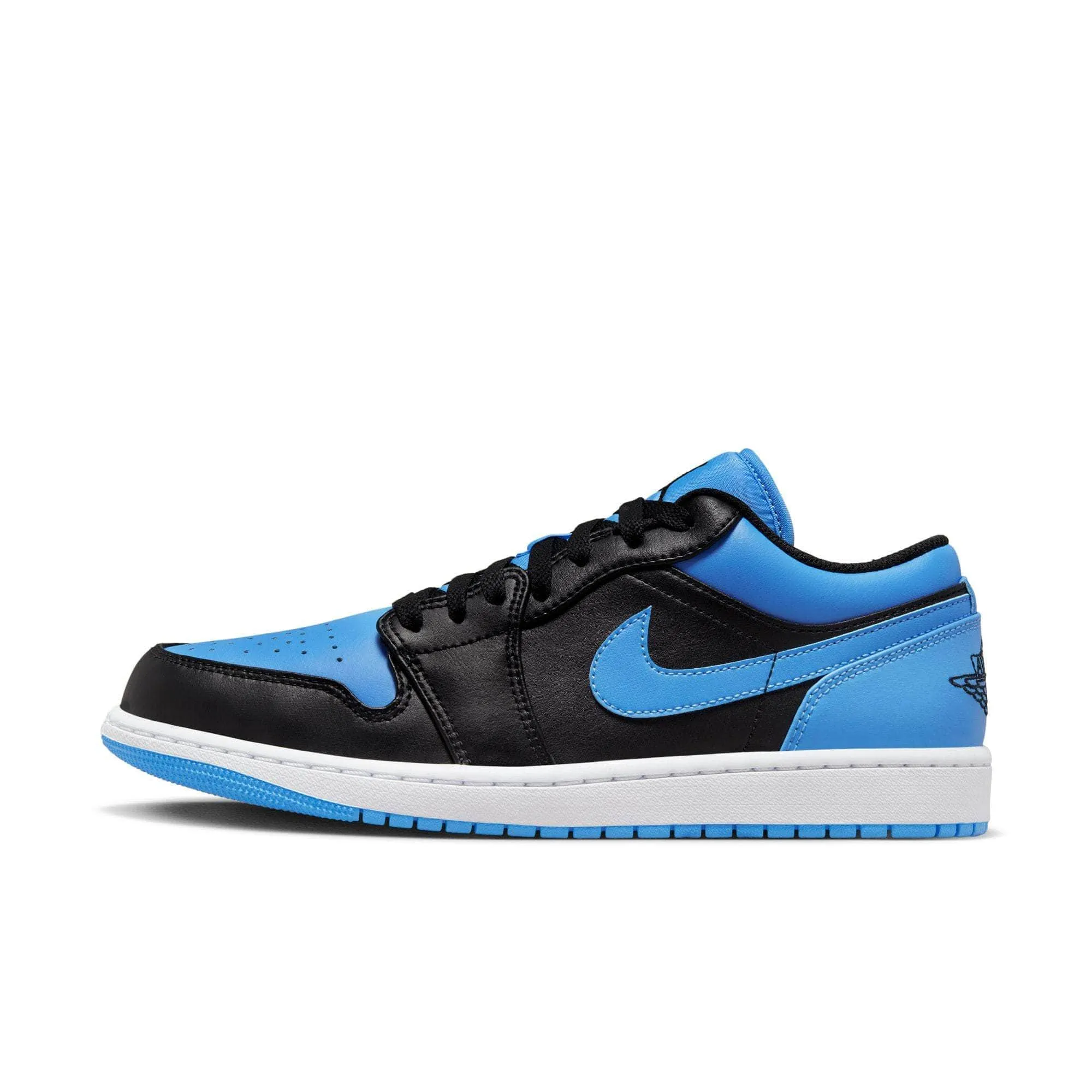 Air Jordan 1 Low "Black University Blue" - Men's