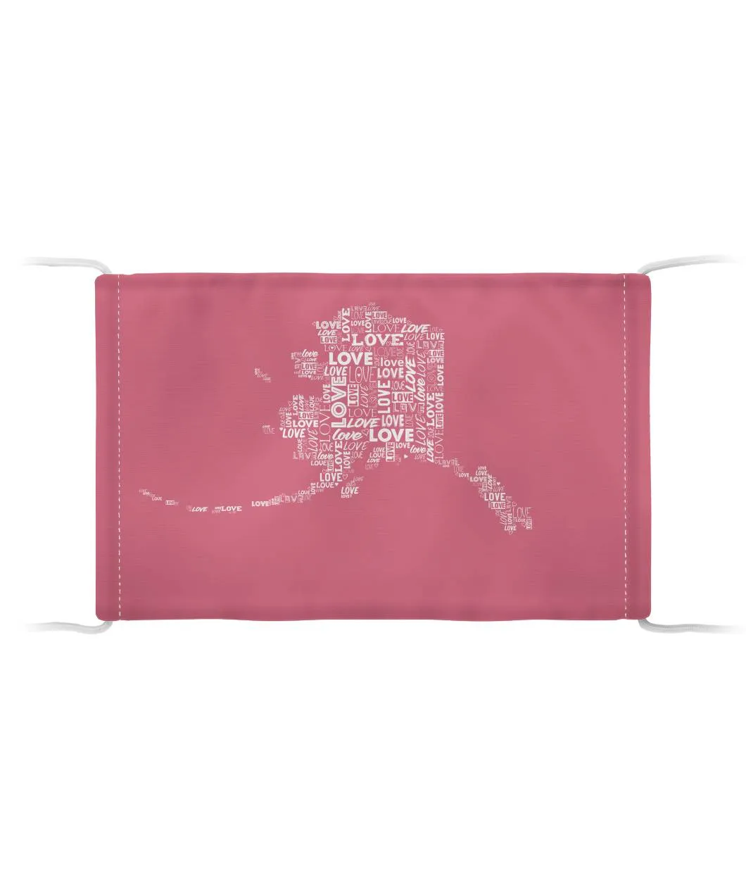 Alaska Love Pink - Cloth Face Mask