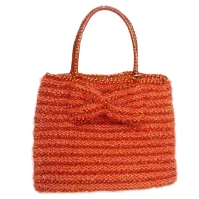 ANTEPRIMA Handbag Orange Wire bag Mini bag ANTEPRIMA Women Used Authentic