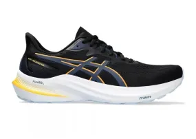 Asics GT-2000 12 (2E Width) - Black/Fellow Yellow (Mens)