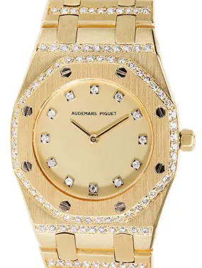 Audemars Piguet Ladies' Royal Oak 18k Yellow Gold