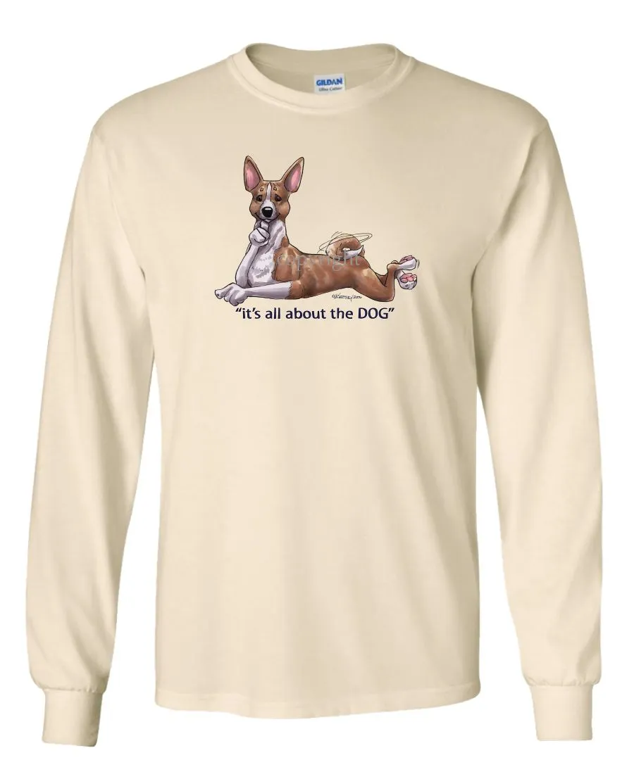 Basenji - All About The Dog - Long Sleeve T-Shirt