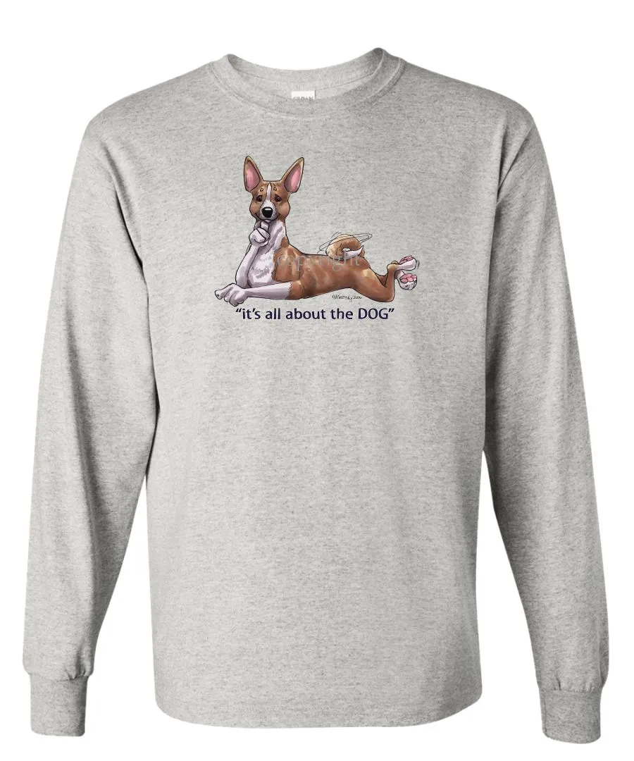 Basenji - All About The Dog - Long Sleeve T-Shirt