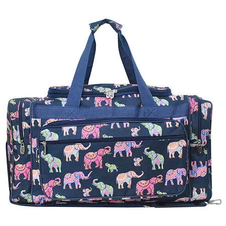 Bohemian Elephant NGIL Canvas 23 Duffle Bag