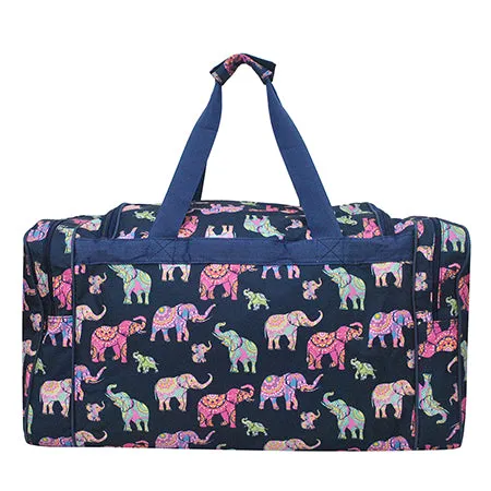 Bohemian Elephant NGIL Canvas 23 Duffle Bag