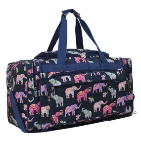 Bohemian Elephant NGIL Canvas 23 Duffle Bag