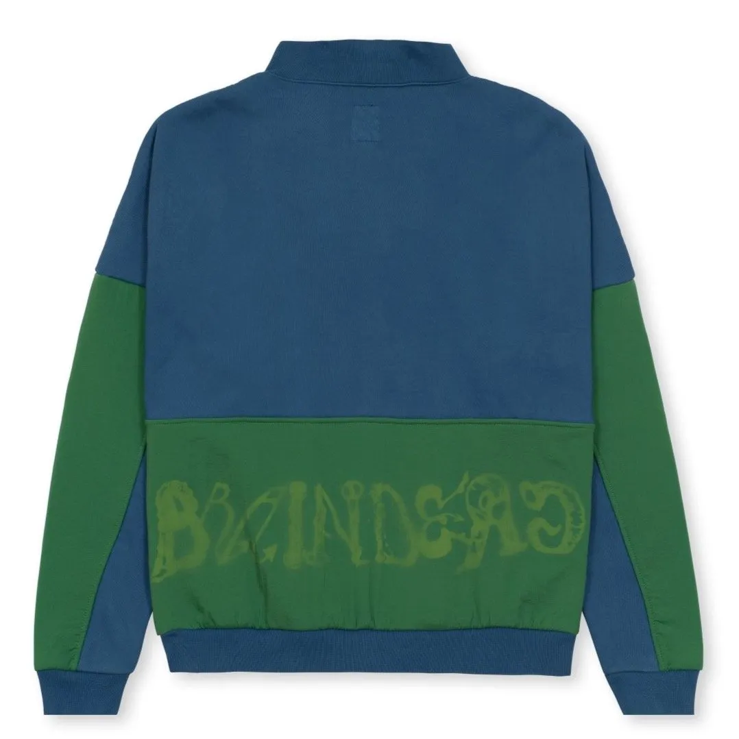 Brain Dead Sinister Screw Overlay Fleece