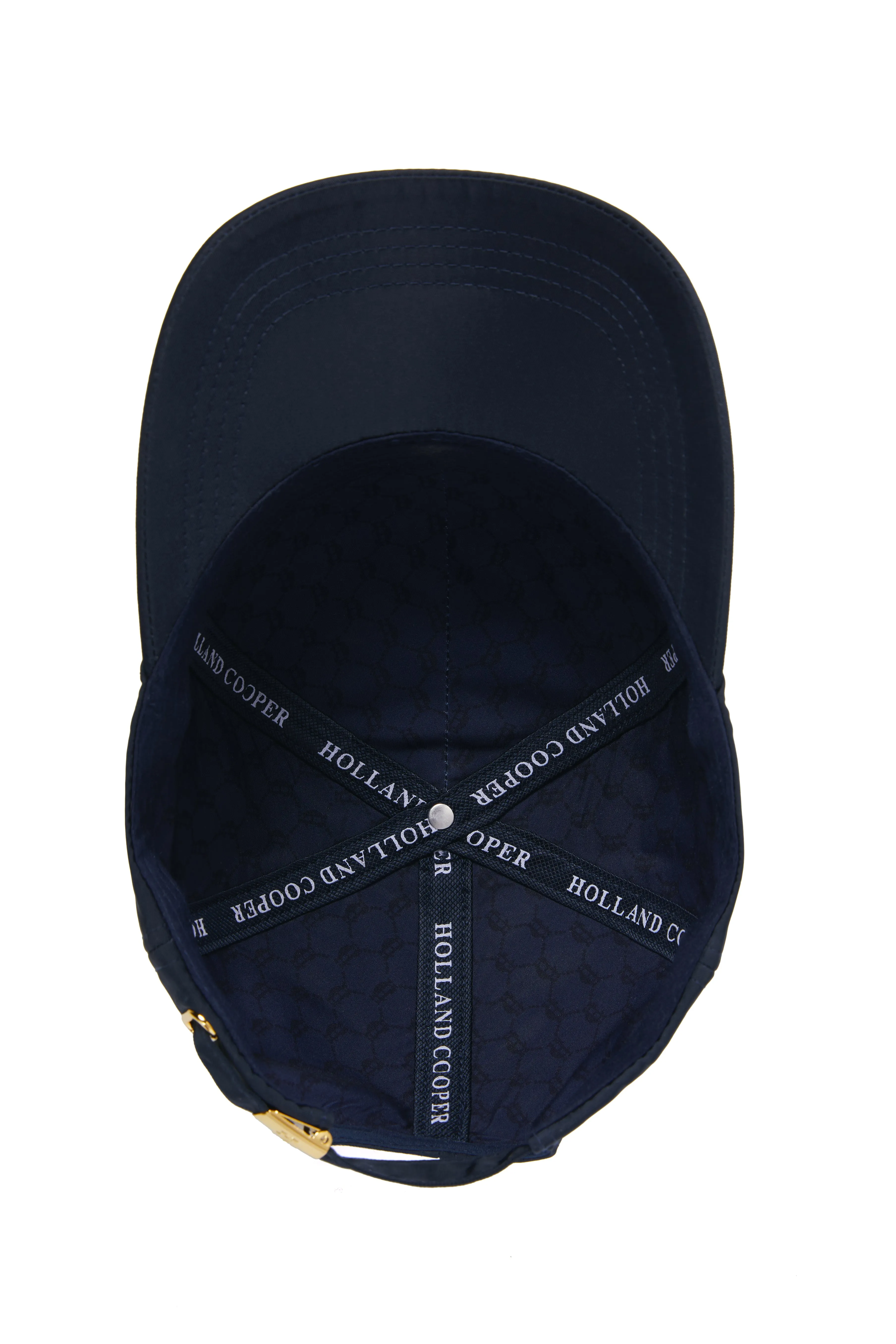 Burghley Equestrian Cap (Ink Navy Monogram)