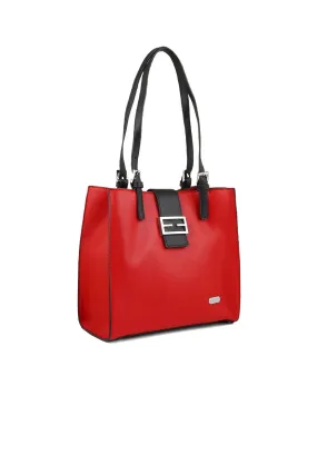 Casual Tote Hand Bags B15087-Maroon