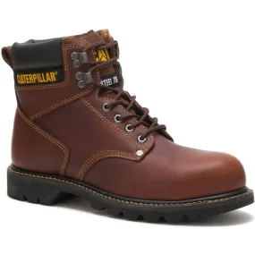 CAT Men's Second Shift Steel Toe Work Boot - Tan - P89817