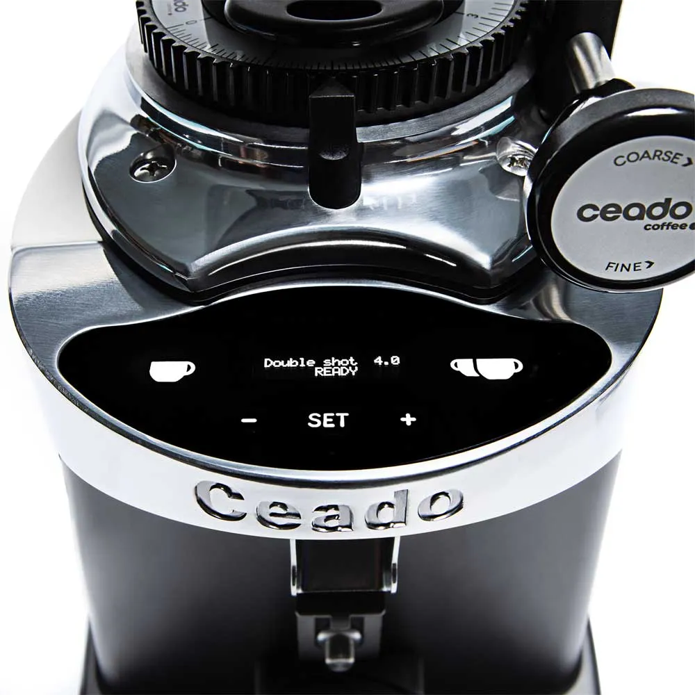 Ceado E37S On-Demand Espresso Grinder - Black