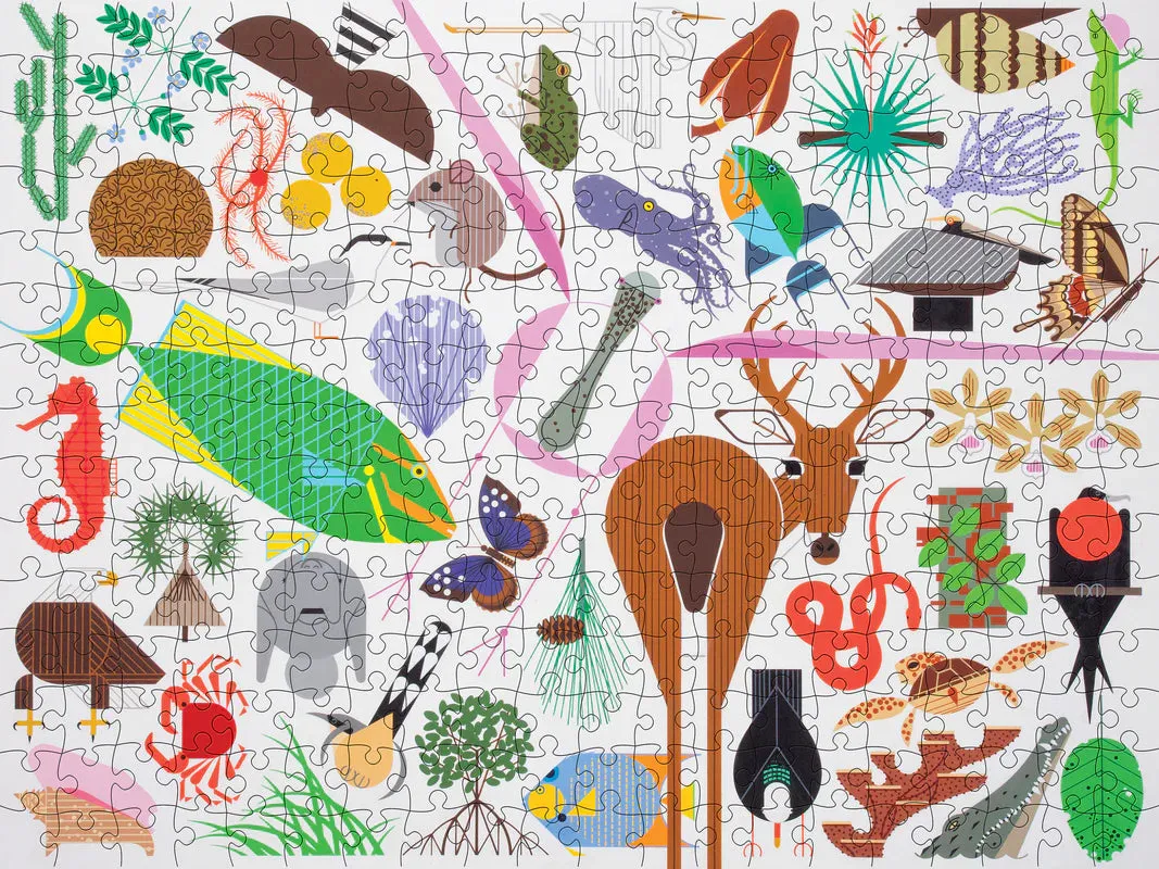 Charley Harper: Wildlife Wonders 500pc Jigsaw Puzzle