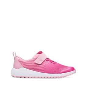 Clarks Aeon Pace Older Kid Pink Interest