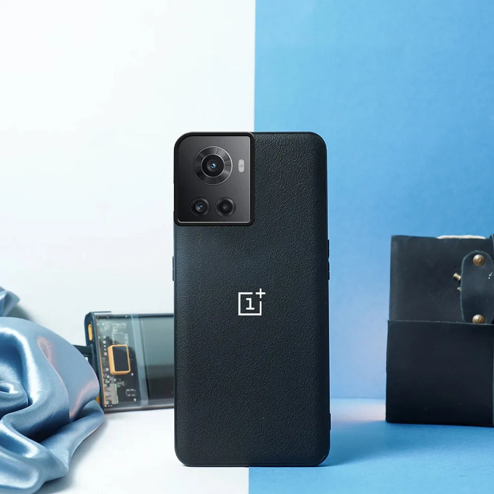 Classic Leather Texture Logo Case - OnePlus