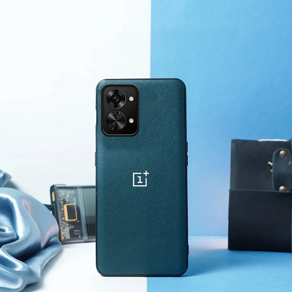 Classic Leather Texture Logo Case - OnePlus