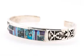 David Rosales Shalako Inlaid Bracelet