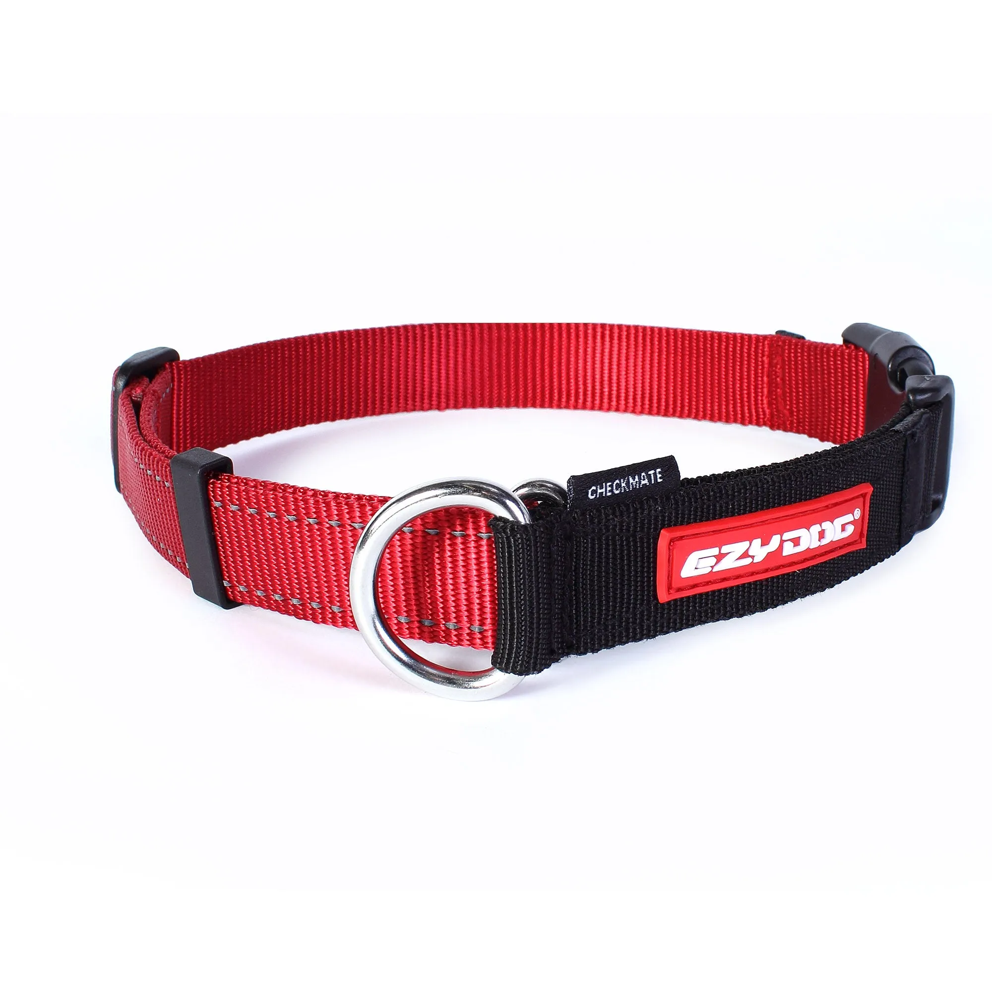 EzyDog Checkmate Dog Collar - Red