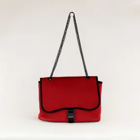 FLAP CROSSBODY RED