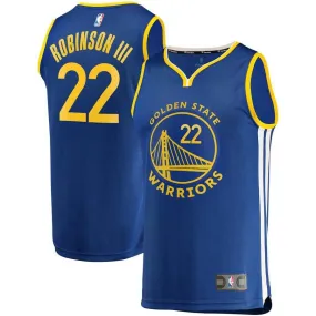 Golden State Warriors Glenn Robinson III Fanatics Branded Replica Fast Break Icon Jersey Kids - Blue | Ireland X6161I8