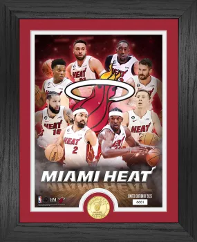 Highland Mint 2023 Miami HEAT Bronze Coin Photo Mint