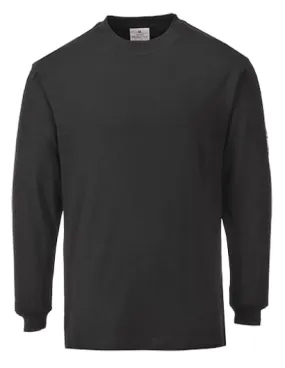 Inherent Flame Retardant Anti-Static Long Sleeve Tee Shirt Portwest FR11