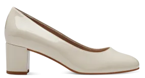 Jana Ladies Block Heel Court Shoe 22475-42 412