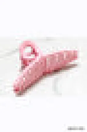 Jillian Twist Claw Hair Clip - Pink