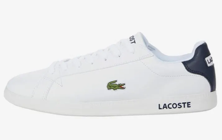 LACOSTE Graduate BL21 1 SMA Men | White/Navy (7-41SMA0012042)