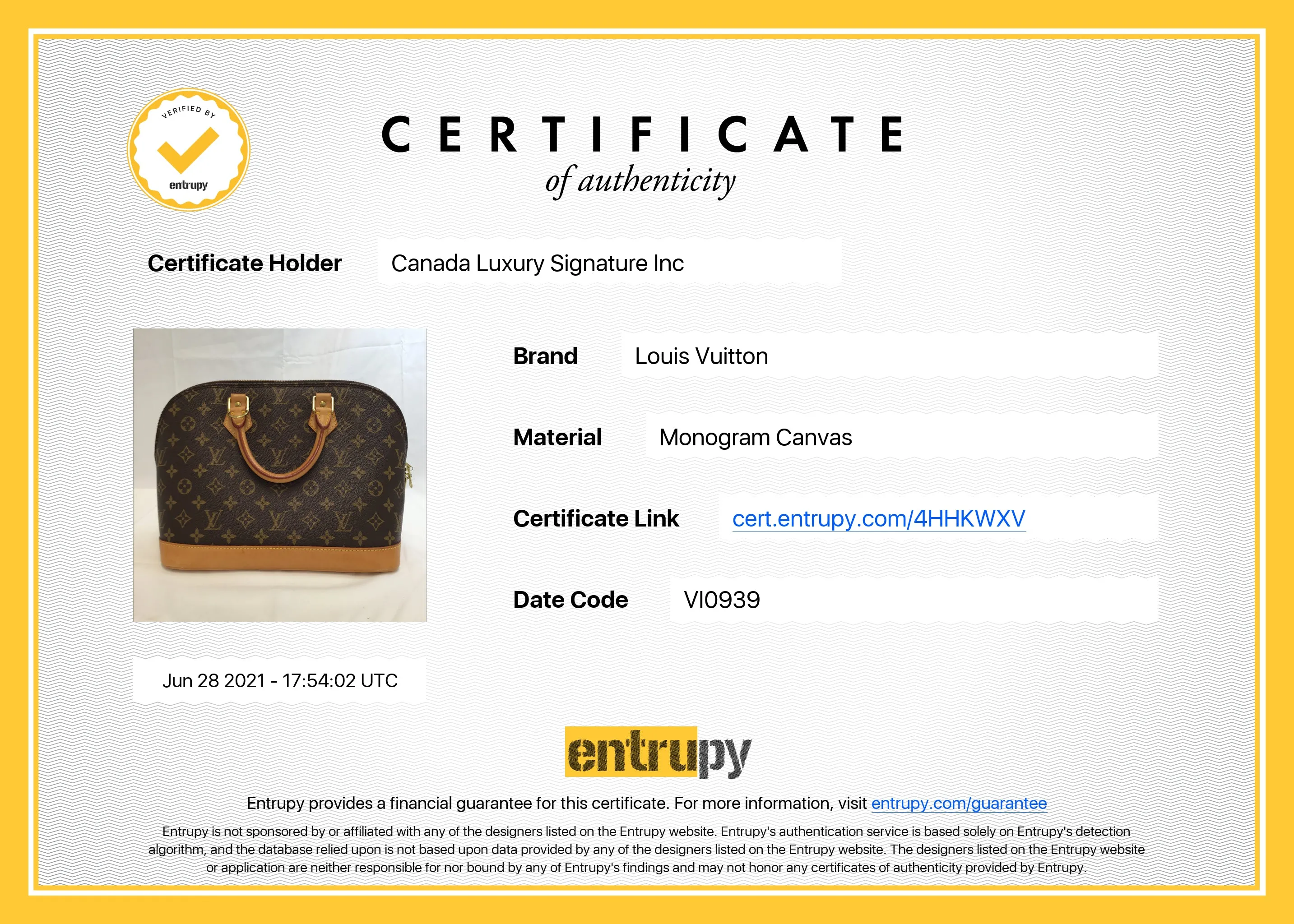 Louis Vuitton | Alma PM Monogram canva