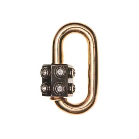 Marla Aaron 14k Yellow Gold & Diamond Chubby Medium Consuelo Lock