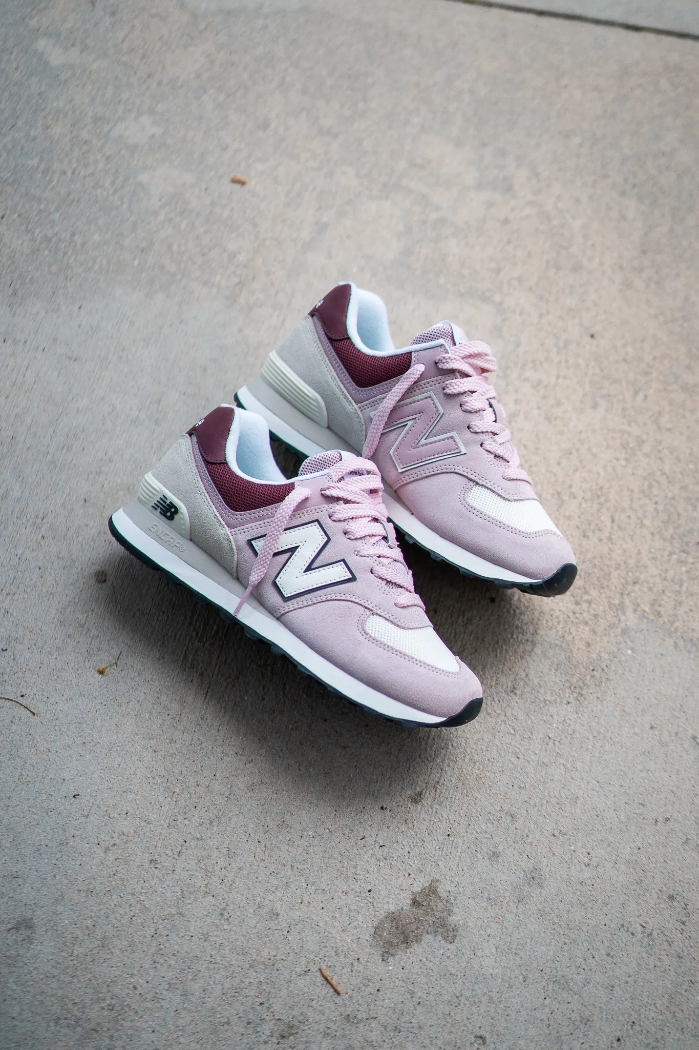 Mens New Balance 574 (Pink/Mauve) - U574OY2