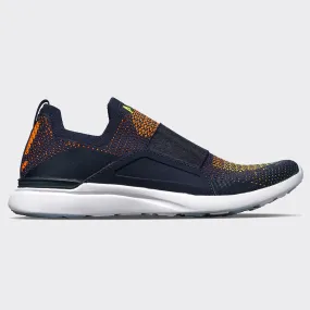 Men's TechLoom Bliss Navy / Molten / Energy