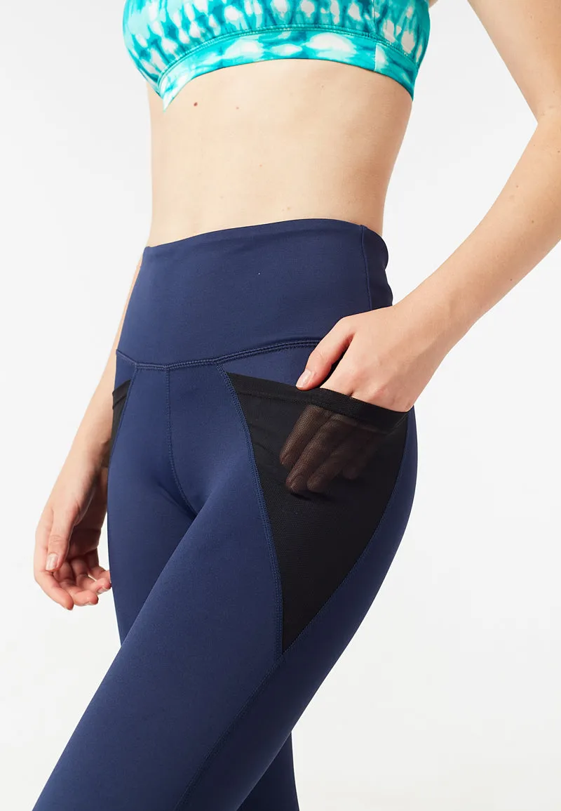 Mesh Pocket Compression Leggings  – Athleiswim™