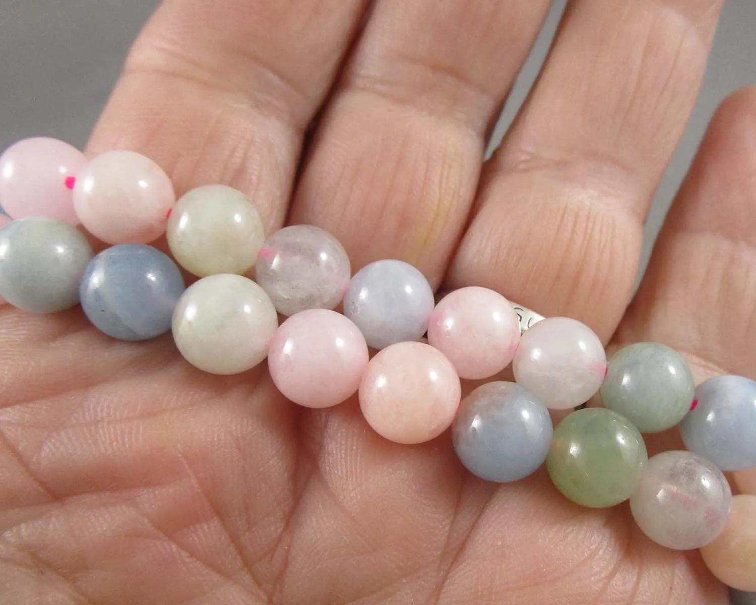 Morganite Gemstone Beads Various Sizes