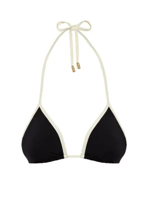 Palma Top - Black/Ivory