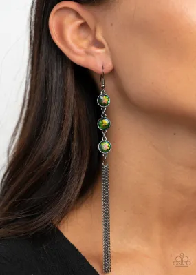 Paparazzi Earring ~ Moved to TIERS - Multi Oil Spill Earring - November 2020 Life of the Party Exclusives