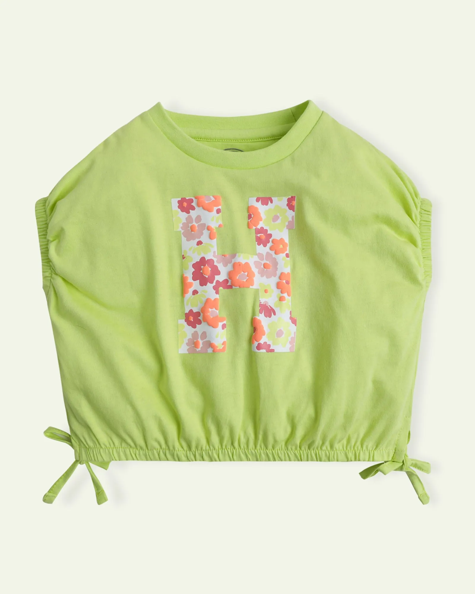 Parrot Green Crop Top