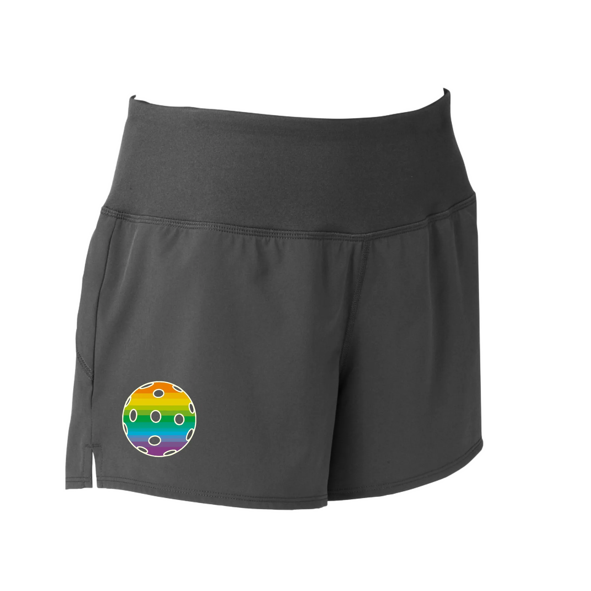 Pickleball Customizable (Colors Yellow, White, Purple, Rainbow, Red) | Women's Pickleball Shorts