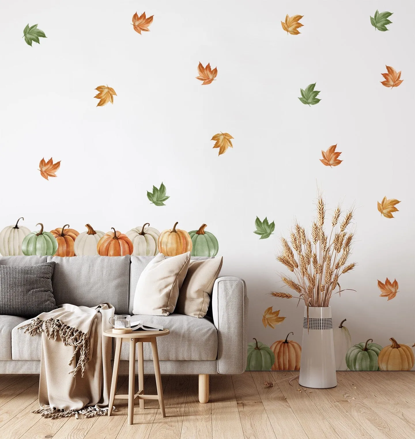 Pumpkin Harvest Wall Decals