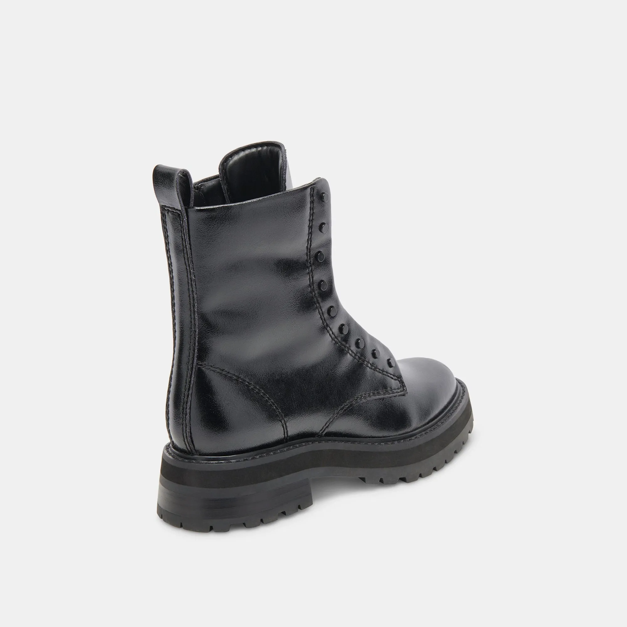 RANIER BOOTS MIDNIGHT CRINKLE PATENT - re:vita