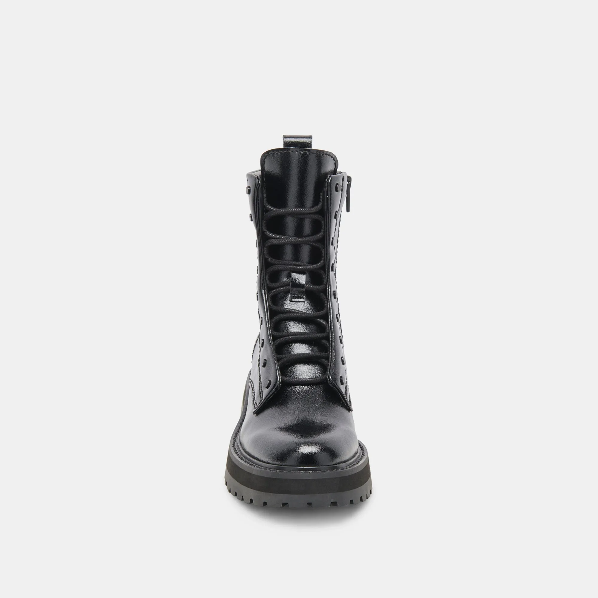 RANIER BOOTS MIDNIGHT CRINKLE PATENT - re:vita