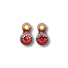 Red velvet Earrings