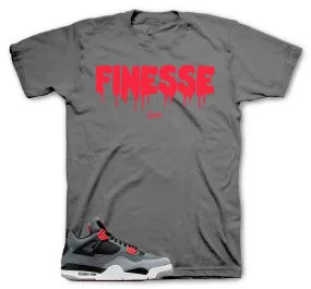 Retro 4 Infrared Finesse Shirt