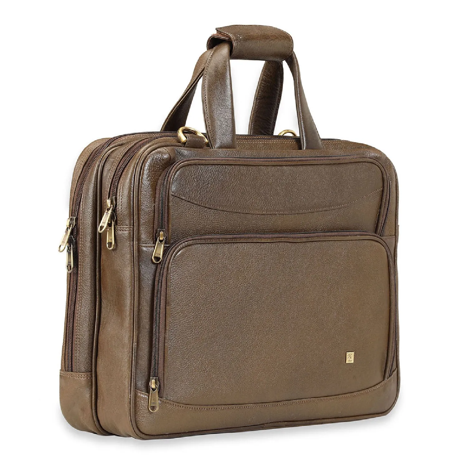 RL Leather Laptop Messenger Office 16inch Bag for Men