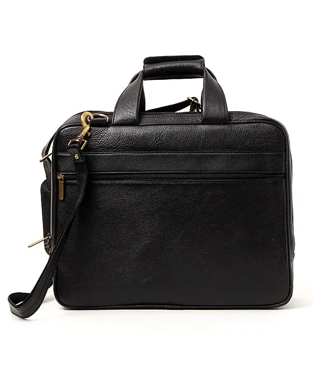 RL Leather Laptop Messenger Office 16inch Bag for Men