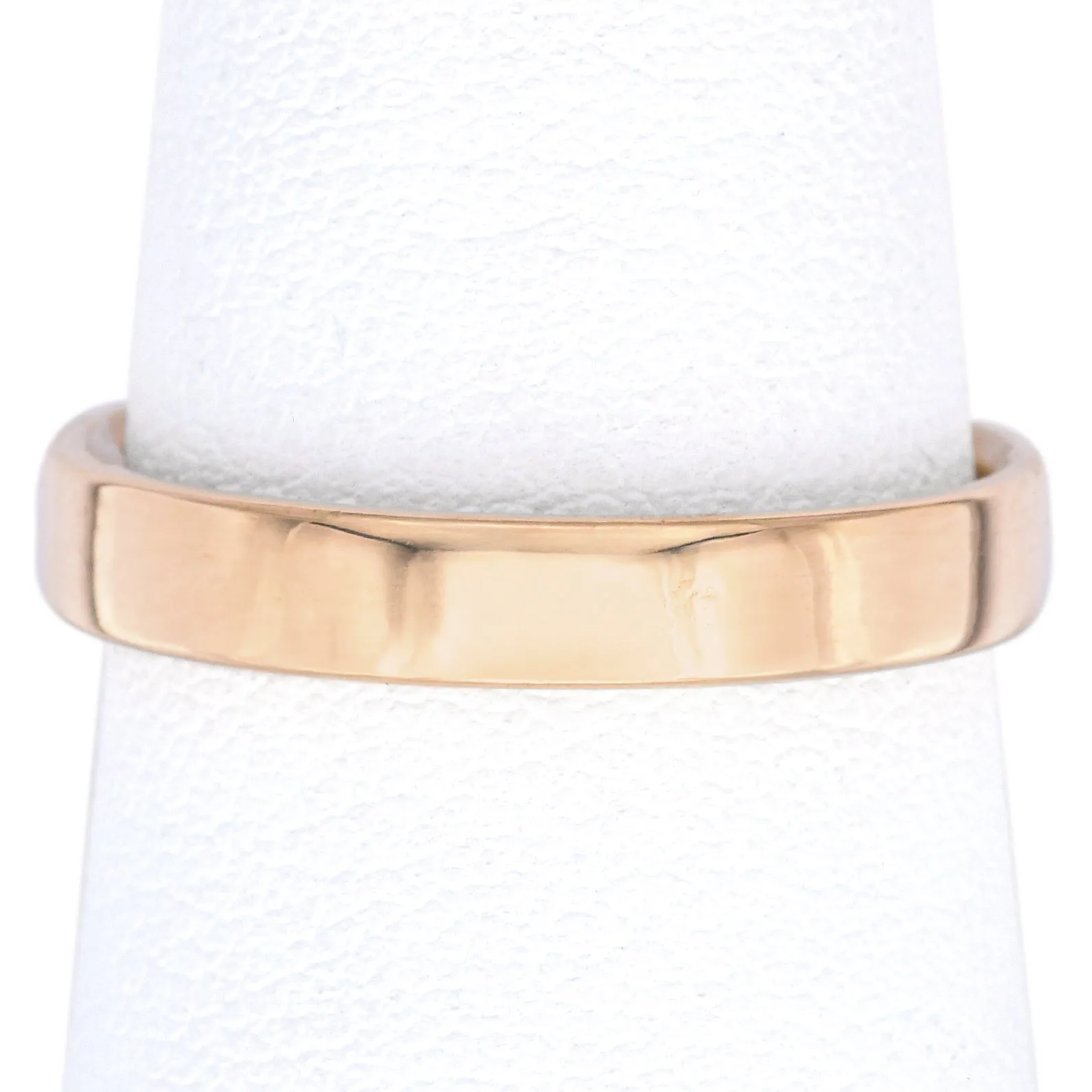 Tiffany & Co. 18K Yellow Gold 3.5 mm Wedding Band Ring Size 9